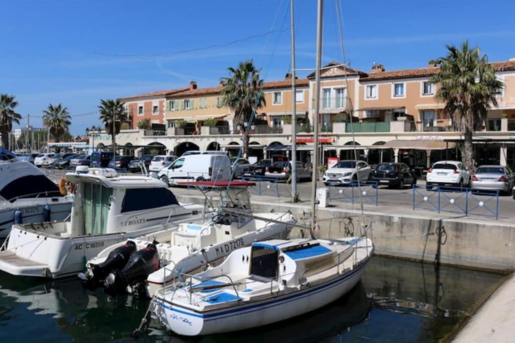 Appartement Les Terrasses Du Port Port-de-Bouc Exterior foto